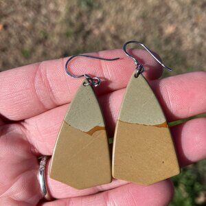 Landscape Picture Jasper Earrings